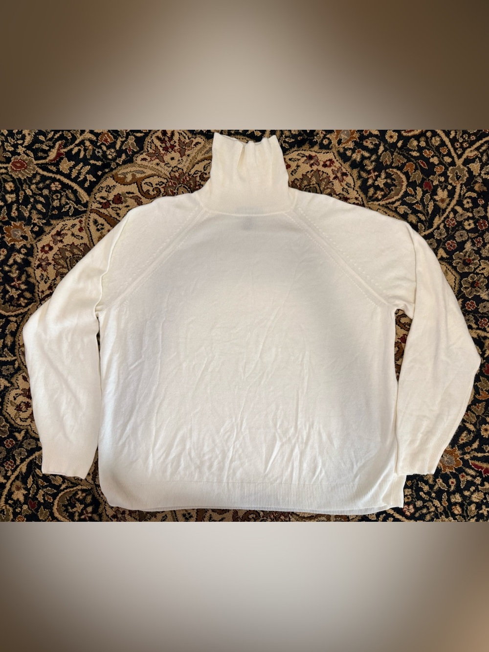 3x Karen Scott Cream Knit Sweater - Women'